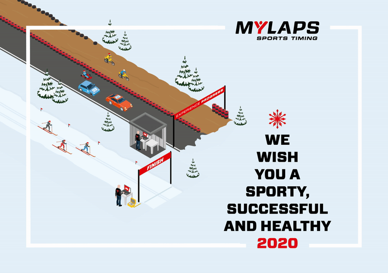 Best wishes for 2020 from the MYLAPS Team!