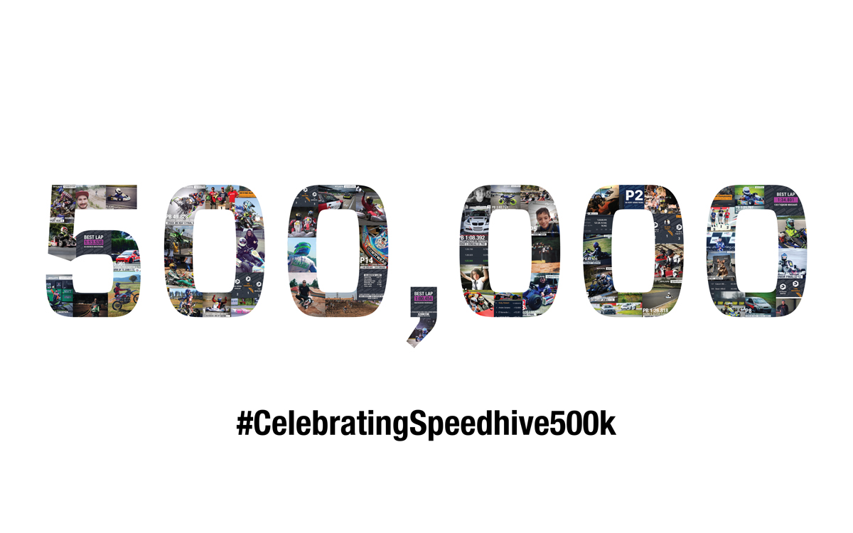 Celebrating 500k MYLAPS Speedhive app downloads
