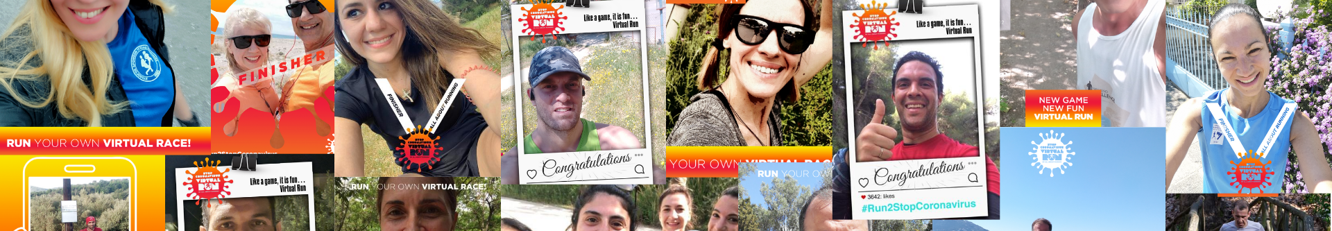 We asked runners to challenge friends via social media 1