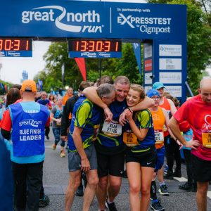 The Great North Run using updated EventApp 1