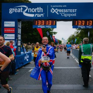 The Great North Run using updated EventApp