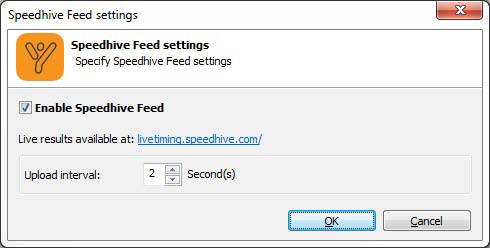 Speedhive feed settings